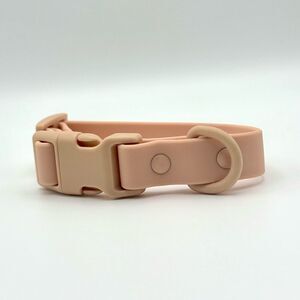 Soft Pink Waterproof Dog Collar